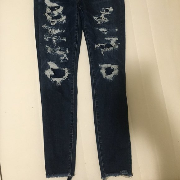 RIPPED SUPER HI- RISE JEGGING X AE - Picture 7 of 7